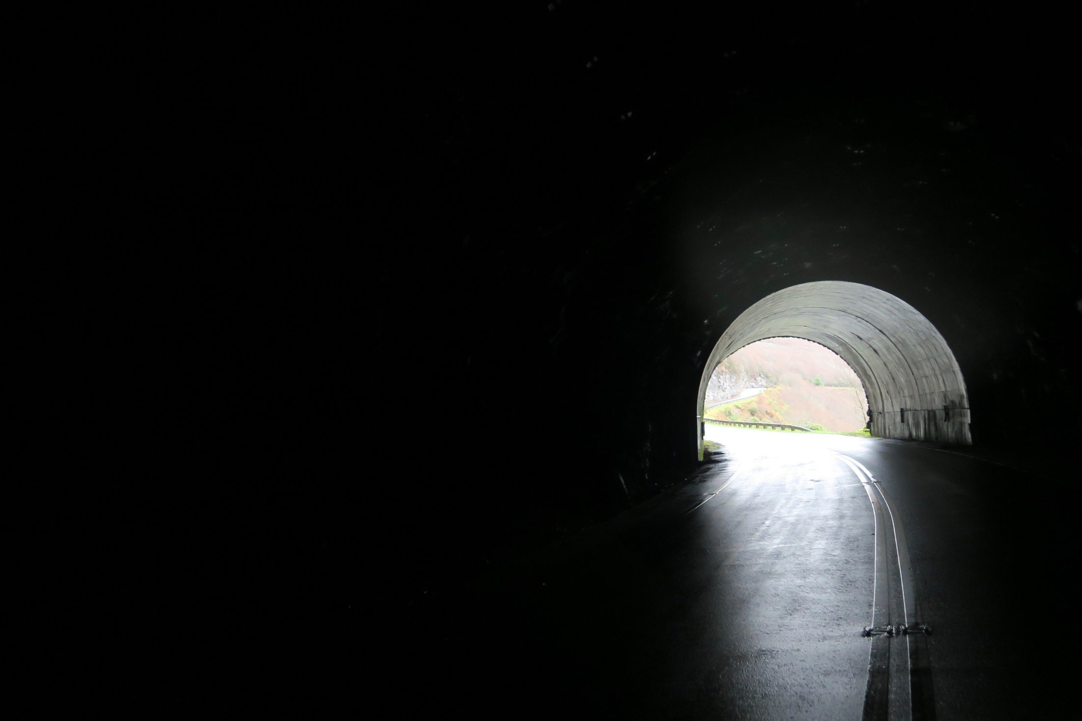Light at the tunnel end
